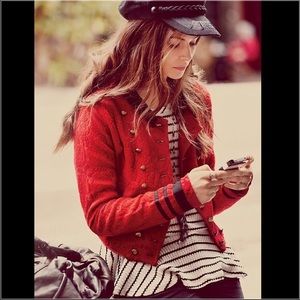 💜Free People In The Band Texture Jacket